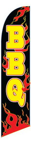NEOPlex SW10677 Bbq Black Flames Swooper Flag