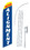 NEOPlex SW10680-4DLX-SGS Auto Alignment Blue Windless Swooper Flag Kit