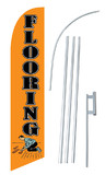 NEOPlex SW10688-4DLX-SGS Flooring Orange Windless Swooper Flag Kit