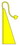 NEOPlex SW10696 Canary Yellow Windtail Flag