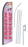 NEOPlex SW10711-4PL-SGS Frozen Yogurt Pink Swooper Flag Kit