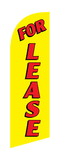 NEOPlex SW10721 For Lease Yellow 6' Swooper Flag