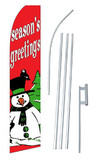 NEOPlex SW10732-4PL-SGS Season'S Greetings Swooper Flag Kit