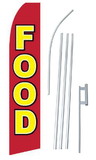 NEOPlex SW10746-4PL-SGS Food Red Swooper Flag Kit