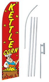 NEOPlex SW10766-4PL-SGS Kettle Corn Swooper Flag Kit