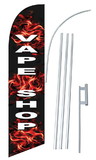 NEOPlex SW10797-4DLX-SGS Vape Shop Windless Swooper Flag Kit