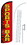 NEOPlex SW10807_4SPD_SGS Sports Bar Deluxe Windless Swooper Flag Kit