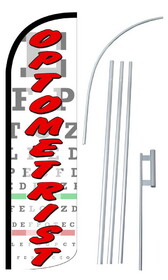 NEOPlex SW10837_4SPD_SGS Optometrist Deluxe Windless Swooper Flag Kit