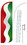 NEOPlex SW10841-4SPD-SGS Waving Red, White And Green Stripes Deluxe Windless Swooper Flag Kit