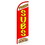 NEOPlex SW10847 Fresh Subs Red/Yellow Dlx 2 Swooper 38"X138"