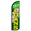 NEOPlex SW10849 Easy Loans Green Yellow Dlx 2 Swooper 38"X138"