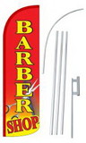 NEOPlex SW10852-4SPD-SGS Barber Shop Deluxe Windless Swooper Flag Kit