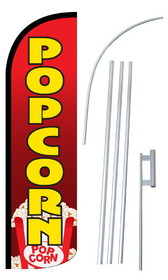NEOPlex SW10855-4SPD-SGS Popcorn Deluxe Windless Swooper Flag Kit