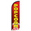 NEOPlex SW10855 Popcorn Red/Yellow Dlx 2 Swooper 38"X138"