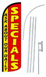 NEOPlex SW10869-4SPD-SGS Specials Deluxe Windless Swooper Flag Kit