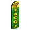 NEOPlex SW10880 Tacos Green/Yellow Dlx 2 Swooper 38"X138"