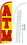 NEOPlex SW10898-4SPD-SGS Atm Yellow Deluxe Windless Swooper Flag Kit