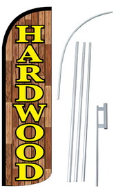 NEOPlex SW10918_4SPD_SGS Hardwood Deluxe Windless Swooper Flag Kit