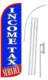 NEOPlex SW10933-4SPD-SGS Incomce Tax Service Deluxe Windless Swooper Flag Kit