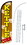 NEOPlex SW10967-4SPD-SGS Kettle Corn Deluxe Windless Swooper Flag Kit
