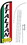 NEOPlex SW10968-4SPD-SGS Italian Food Deluxe Windless Swooper Flag Kit