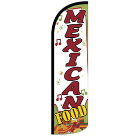 NEOPlex SW10980 Mexican Food Gn/Red/Yel Spd Swooper 38"X138"