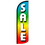 NEOPlex SW10983 Sale Multi Color Spd Swooper 38"X138"