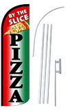 NEOPlex SW10991-4SPD-SGS Pizza By The Slice Deluxe Windless Swooper Flag Kit