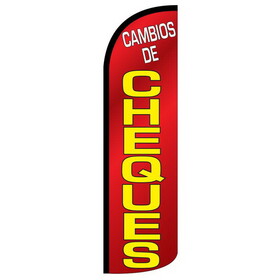 NEOPlex SW11002 Cambios De Cheques Red/Yellow Spd Swooper 38"X138"