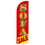 NEOPlex SW11007 Sofa Sale Red/Gold Spd Swooper 38"X138"