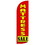 NEOPlex SW11014 Mattress Sale Red/Yellow Spd Swooper 38"X138"