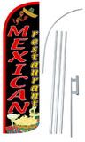 NEOPlex SW11067-4SPD-SGS Mexican Restaurant Deluxe Windless Swooper Flag Kit