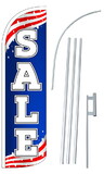 NEOPlex SW11070_4SPD_SGS Sale Stars & Stripes Deluxe Windless Swooper Flag Kit