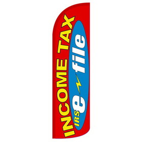 NEOPlex SW11075 Income Tax Irs E-File Red/Yel Spd Swooper 38"X138"