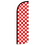 NEOPlex SW11086 Checkered Red / White Spd Swooper 38"X138"