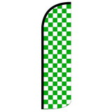 NEOPlex SW11091 Checkered Green / White Spd Swooper 38
