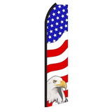 NEOPlex SW11107 Usa Eagle Swooper Flag