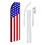 NEOPlex SW11109_4PL_SGS Usa Vertical Swooper Flag Bundle