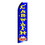 NEOPlex SW11150 Carwash Blue & Yellow Swooper Flag