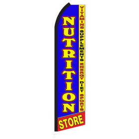 NEOPlex SW11190 Nutrition Store Swooper Flag