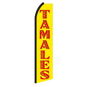 NEOPlex SW11214 Tamales Yellow & Red Swooper Flag