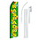 NEOPlex SW11220-4PL-SGS Raspados Green & Yellow Swooper Flag Bundle