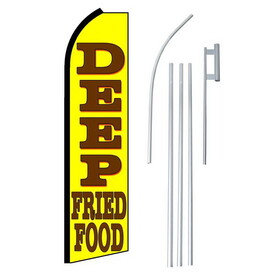 NEOPlex SW11231_4PL_SGS Deep Fried Food Swooper Flag Bundle