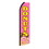 NEOPlex SW11242 Donuts Pink & Yellow Swooper Flag