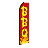 NEOPlex SW11249 Bbq Red & Yellow Swooper Flag