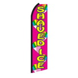 NEOPlex SW11251 Shaved Ice Pink & Yellow Swooper Flag