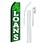 NEOPlex SW11263-4PL-SGS Loans Green & White Swooper Flag Bundle