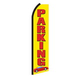 NEOPlex SW11267 Parking Red Car Swooper Flag