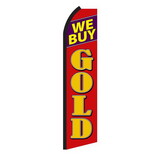 NEOPlex SW11285 We Buy Gold Swooper Flag