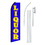 NEOPlex SW11302-4PL-SGS Liquor Blue & Yellow Swooper Flag Bundle